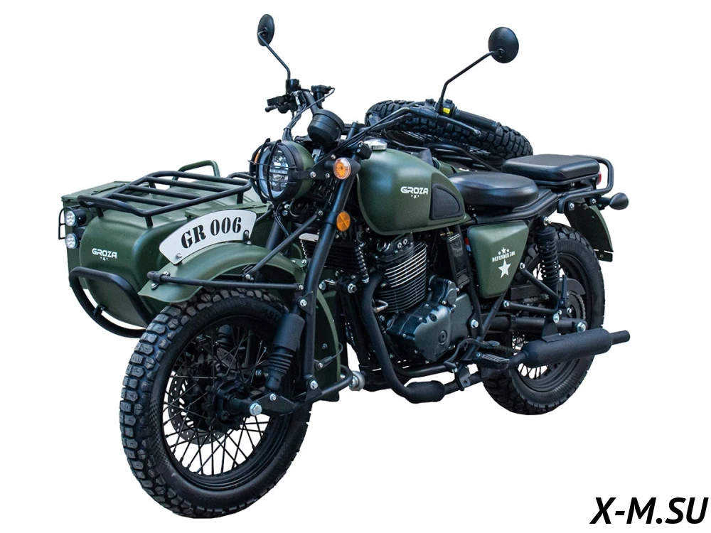 Мотоцикл Groza Defender 500 Military Мотоцикл Groza Defender 500 Military