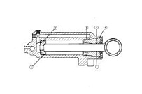 Комплект для ремонта цилиндра 2-Х ТАКТНОГО ПЛМ MERCURY 50EO Серийный номер от 9385911 до 9469199