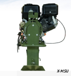 Мотор болотоход Бурлак-М2 15 лс