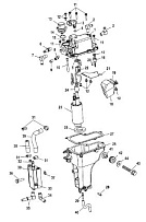 Паросепаратор(USA-1B036613/BEL-0P340241 и ниже) 4-Х ТАКТНОГО ПЛМ MERCURY 30 Серийный номер от 0P153500 до 0P400999