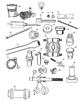Инструменты (Часть 2) 4-Х ТАКТНОГО ПЛМ MERCURY 30 Серийный номер от 1C109093 и выше