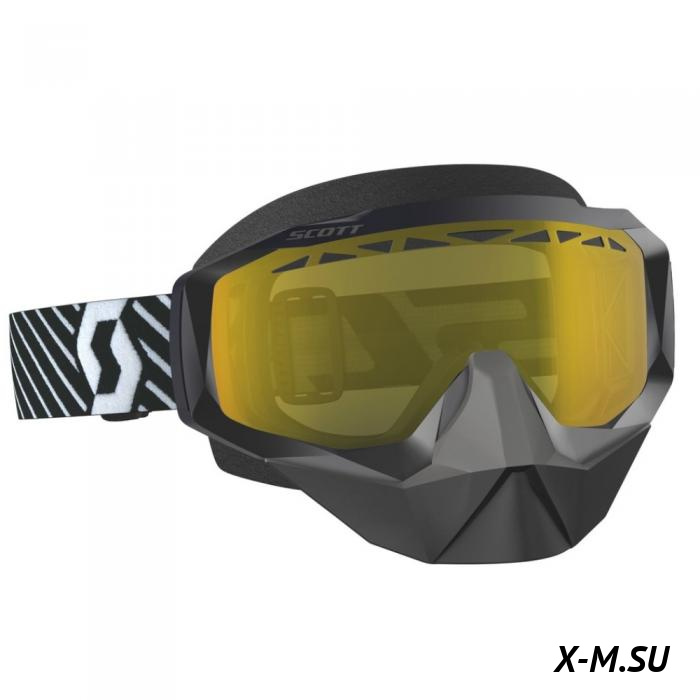 Очки RecoilXi Snow Cross Safari black/white yellow Очки RecoilXi Snow Cross Safari black/white yellow