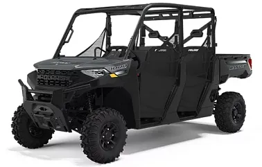 Мотовездеход POLARIS Ranger Crew 1000 Premium - Stealth Gray (US spec) (2021)